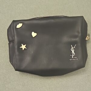Yves Saint Laurent Black Cosmetic Pouch